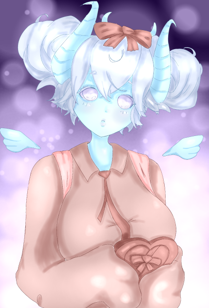 Lil blue alien