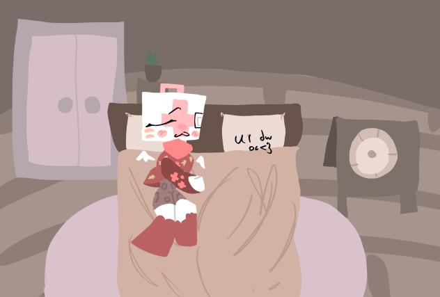 Ur oc sleeps with medica ^^