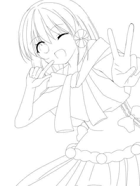 線画だけ - ibisPaint