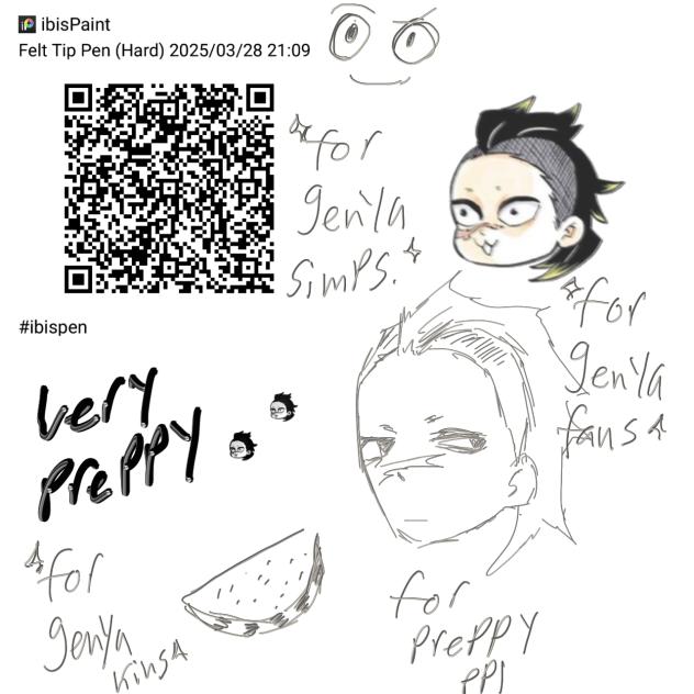 preppy genya brush