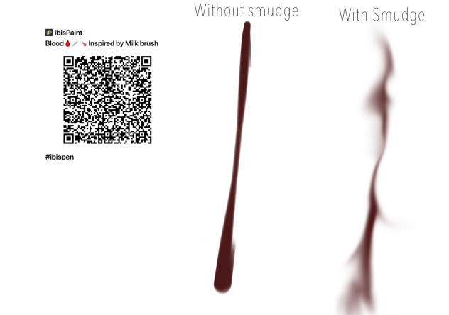 qr-code-blood-drip-brush-ibispaint