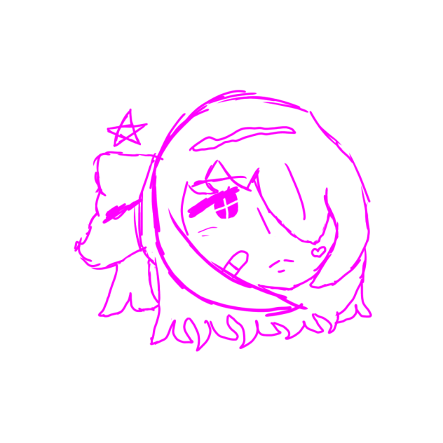 Random drawing from my etch a sketch