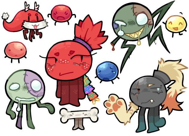more character designs for my story