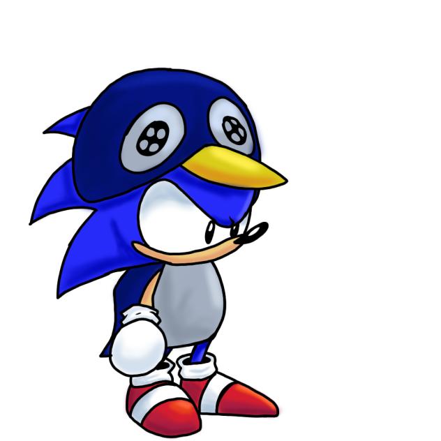 Sonic pingüino
