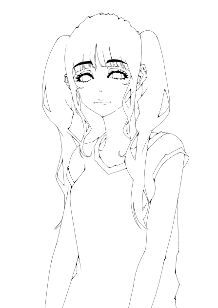 線画(塗り絵)⑤