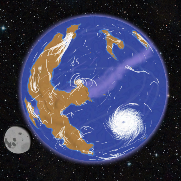 Earth - 1.6 Billion Years Ago