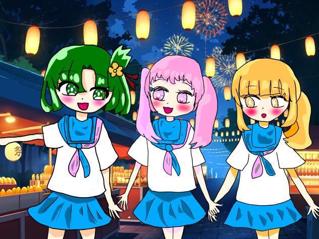 青春部の夏祭り！
