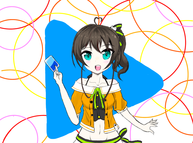 #祭絵 夏色まつり SP ヴァイスシュヴァルツ ホロライブ 祭絵 夏色まつり sp サイン