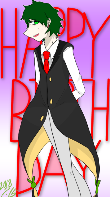 デクくん誕生日おめでとう！