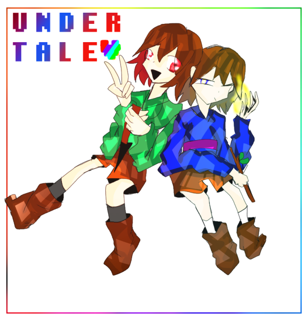 UNDERTALEフリスク＆キャラ