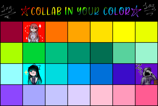 ✨Collab in your color✨