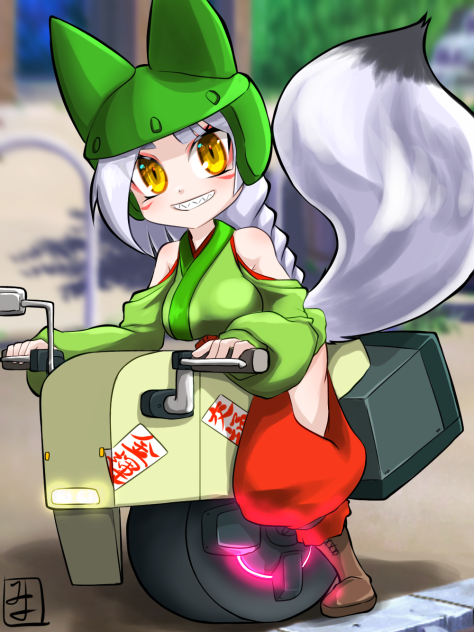 お出かけお稲荷サマ。