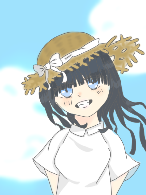 夏の女の子