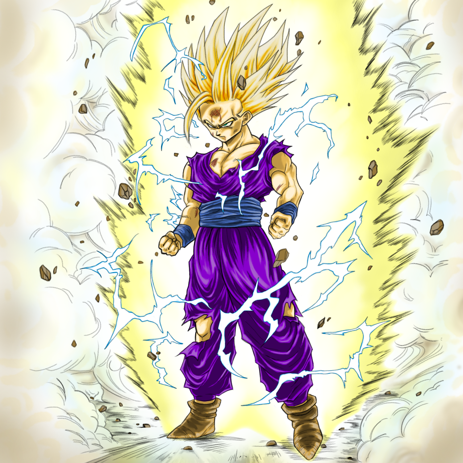 えくれあ。　孫悟飯 HGD4-25 UR 孫悟飯：青年期 あふれだす闘気 Z戦士の本気 | DBH日