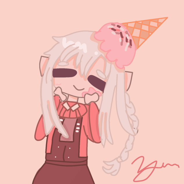 Berry the ice cream fanart - ibisPaint