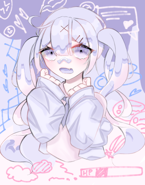 線画借りたよー✨