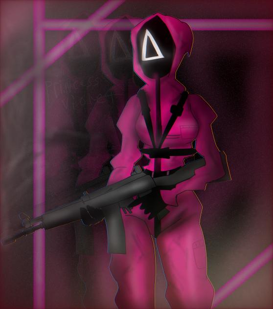 My OC if she was in squid games