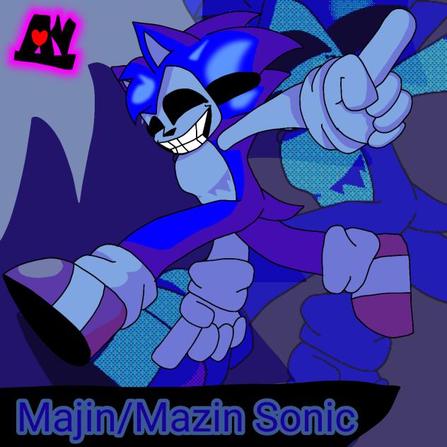 Majin or Mazin Sonic ver.2