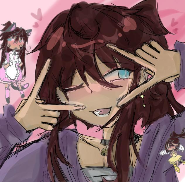 FEMBOY OC!! meet Azrael ❤️❤️