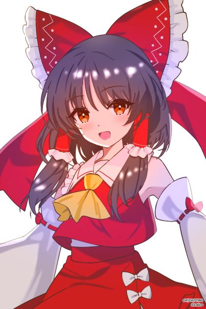 い*8様 博麗霊夢　東方　シークレット　バスタオル　3310 ウマ娘 博麗霊夢 - ibisPaint