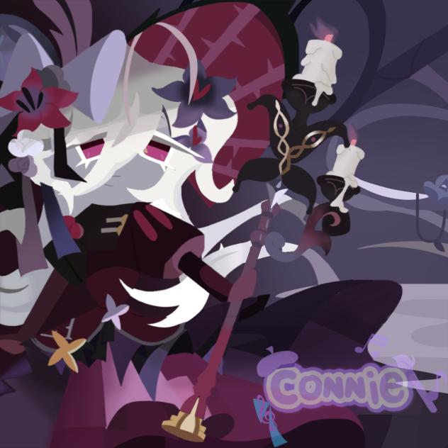 Veil of Mourning White Lily Cookie 🤍🕯️🪦