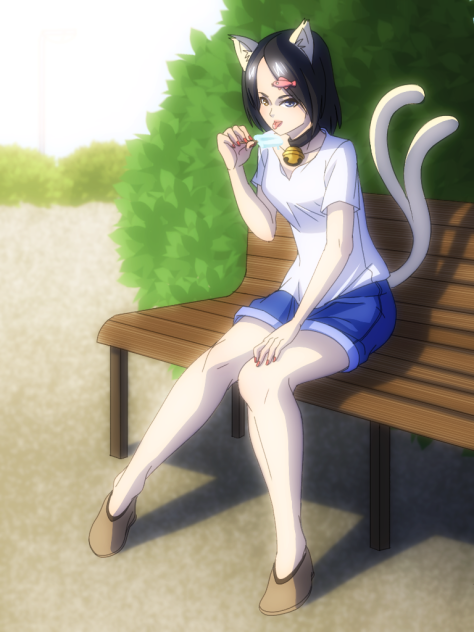 猫耳のお姉さん