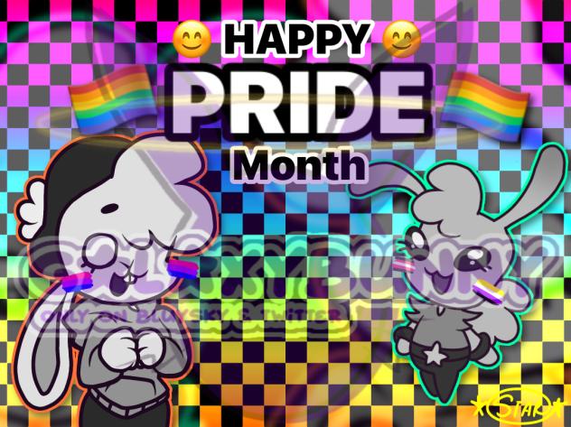 Happy Pride Month “Cosmic Stars”
