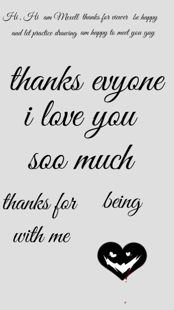 thanks you being with me for ever thanks