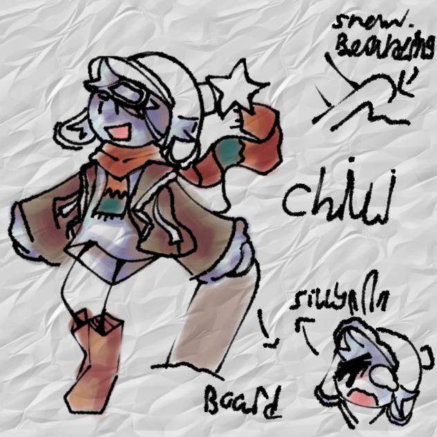 old unfinished oc design - ibisPaint