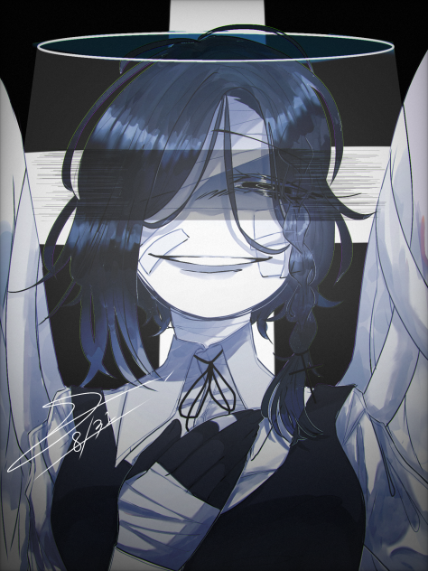 不気味な微笑み (request)
