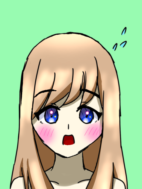 あわわわ(汗)　色塗り