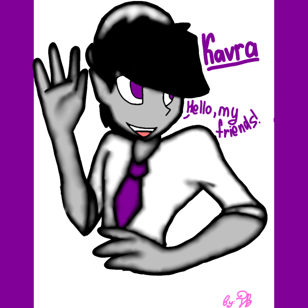 SpeedPaint. Kavra