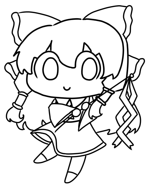 れーむの線画