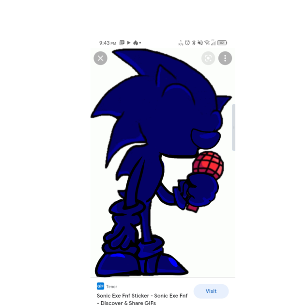 Blue sonic exe