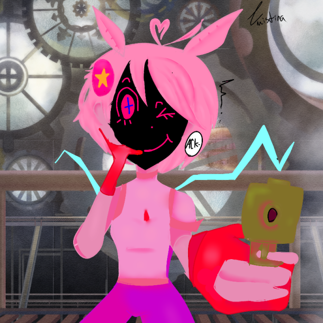 robot girl - ibisPaint