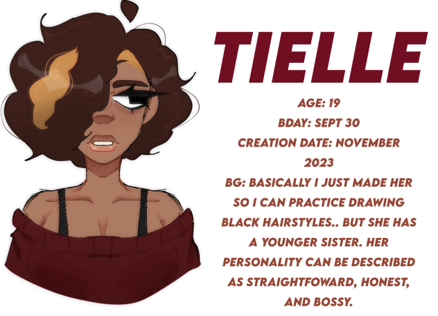 Tielle (new oc)