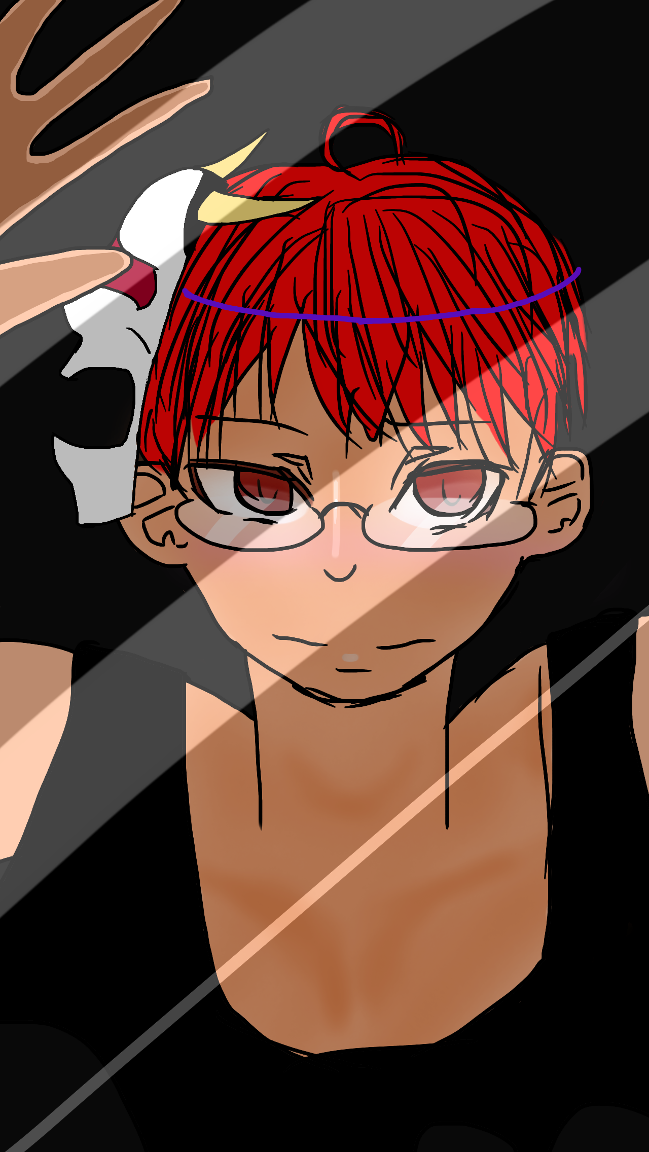 あろまほっとさんお顔捏造 ibisPaint