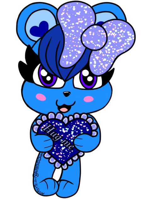 Valentine’s Day Blue Bear (Hug Me) - Spe