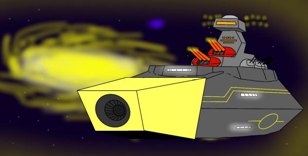 Space battleship Gauron-Class