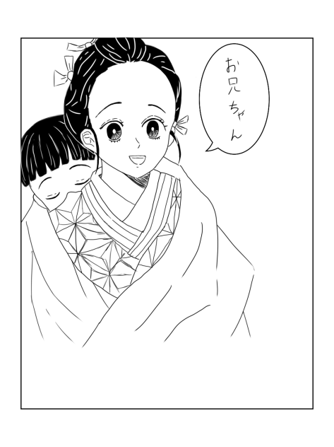 原作の人間ねずこちゃん