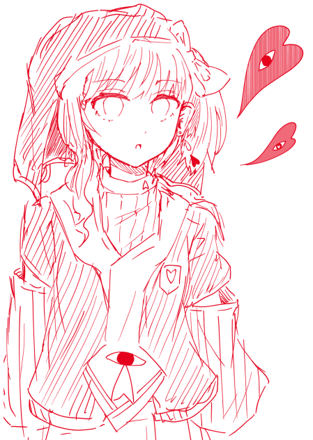 信乃坂(敵キャラ)ラフだよ