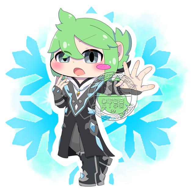 ミニキャラ練習③ マジコスN