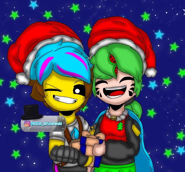 🍉🎁💧A Christmas gift for Melony!💚❤️💙