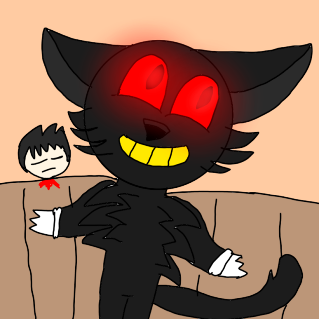 cartoon cat - ibisPaint