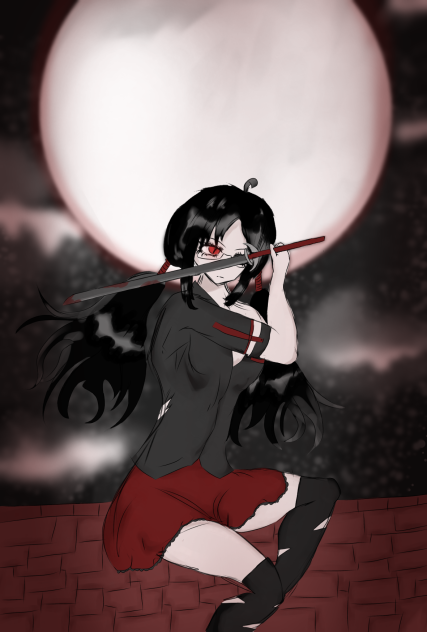 Fan-art anime blood-c