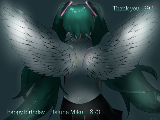 happy birthday 初音ミク