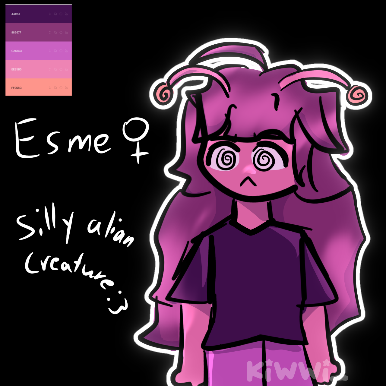 Alien oc thingy - ibisPaint