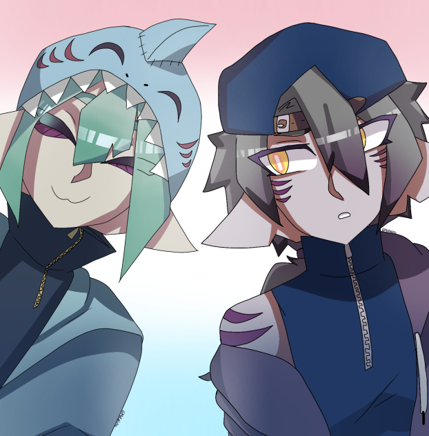 Shark buddies