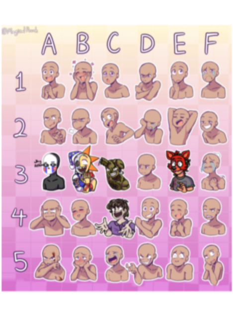 Here are a few fnaf peeps