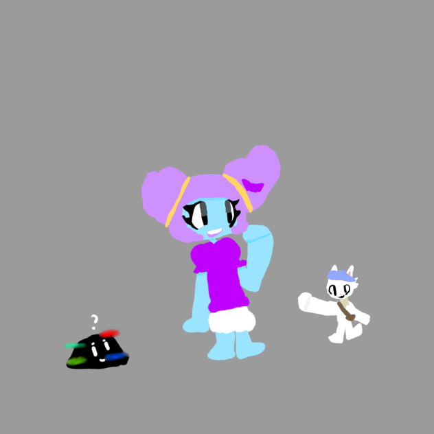 A Pibby N bunbun Doodle